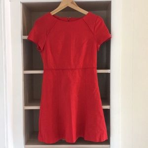 J. crew Red Dress size 8